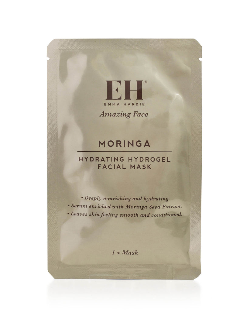 Emma Hardie Moringa hydrating hydrogel mask facial sheet - British product