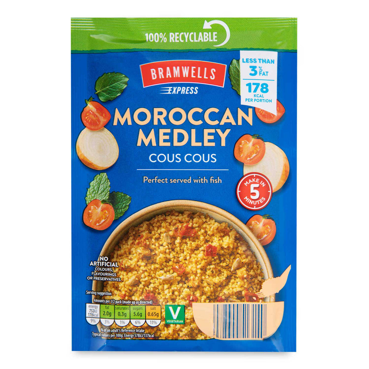 Moroccan Medley Cous Cous flavoured mix (British brand)