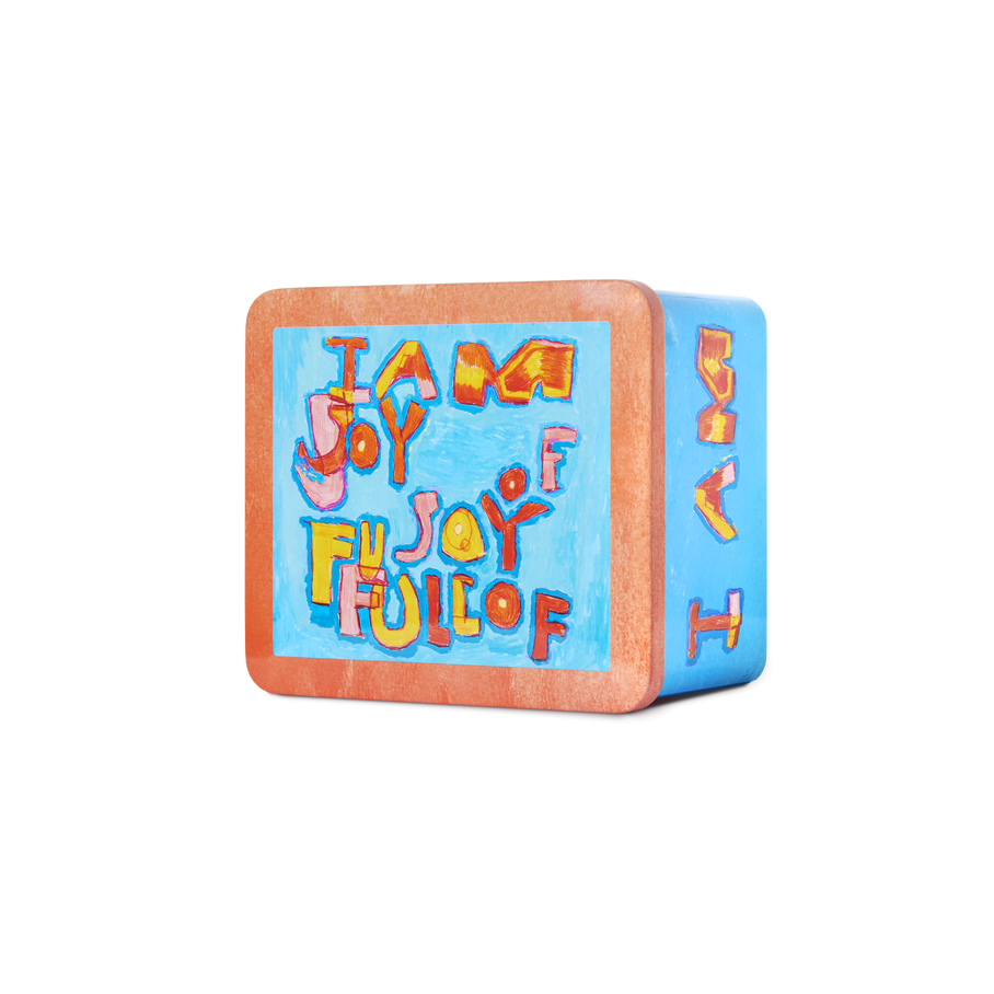 ARTHOUSE Unlimited I Am Full of Joy tin, imported from the UK