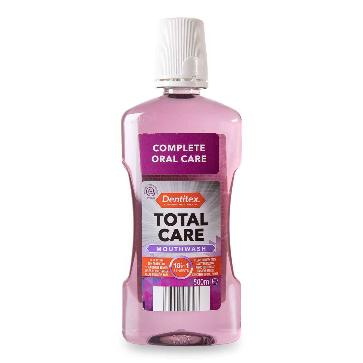 Dentitex mouthwash for daily oral hygiene, imported from the UK
