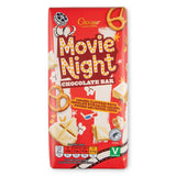 Filled chocolate bar with creamy centre movie night (British brand)