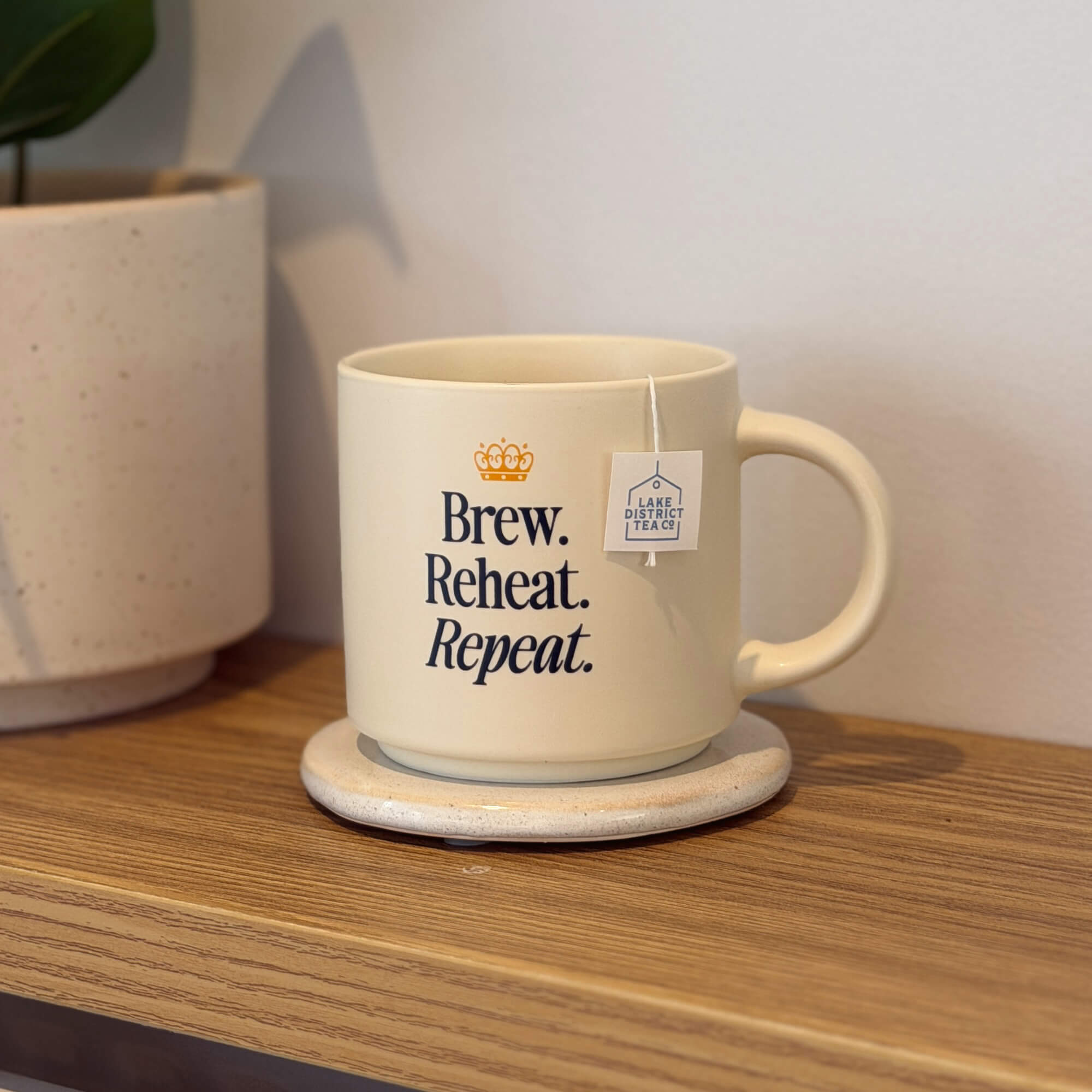 Kendamil Brew Reheat Repeat mug, imported from the UK