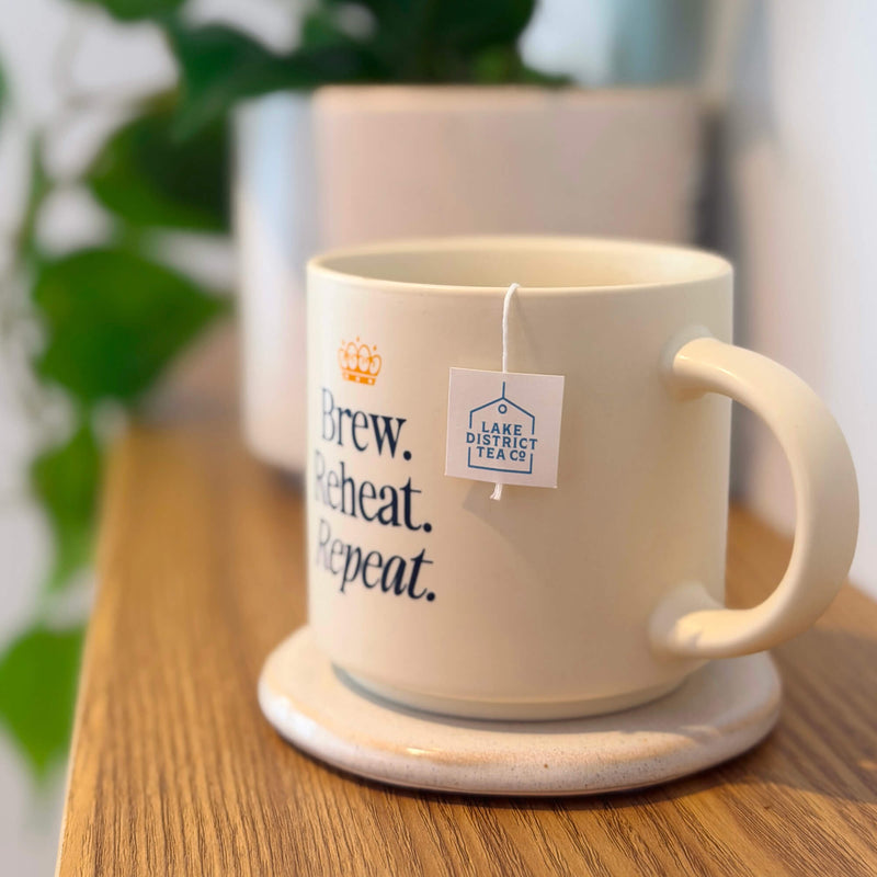 Kendamil Brew Reheat Repeat mug, imported from the UK