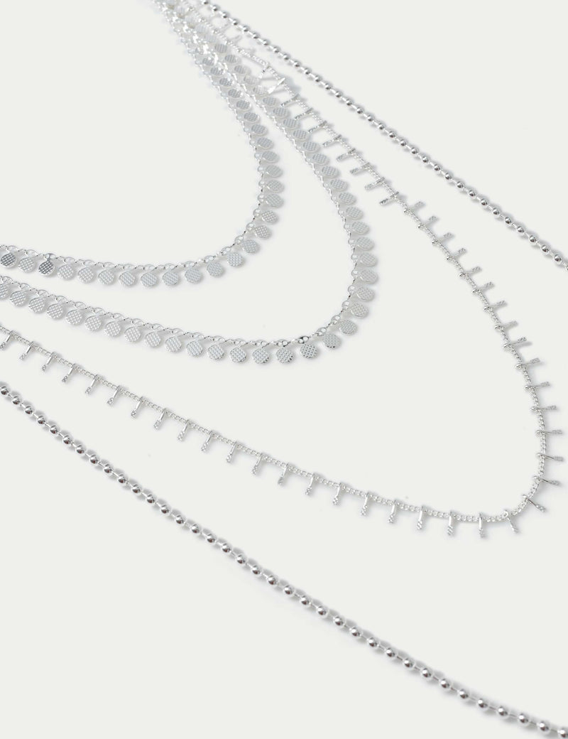 Per Una multi row cascade necklace 750mm, UK version