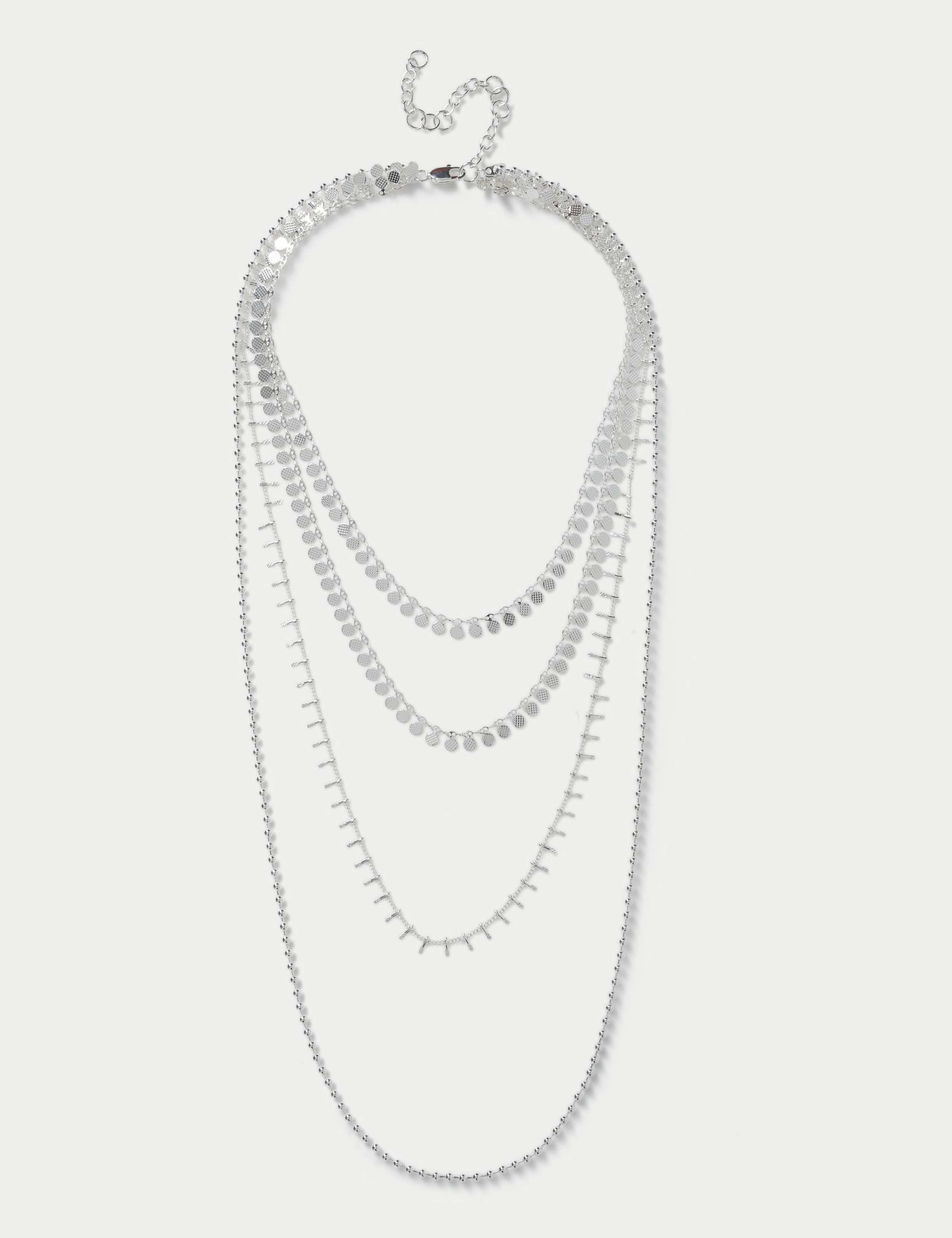 Per Una multi row cascade necklace 750mm, UK version