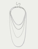 Per Una multi row cascade necklace 750mm, UK version