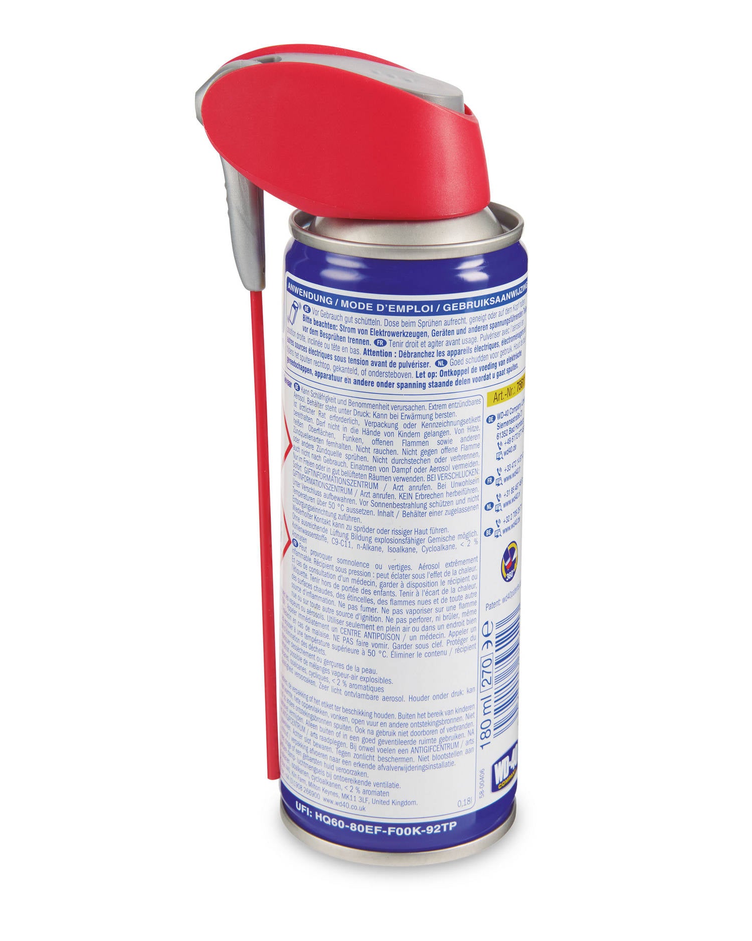 Multifunctional oil spray with Smart Straw, UK version