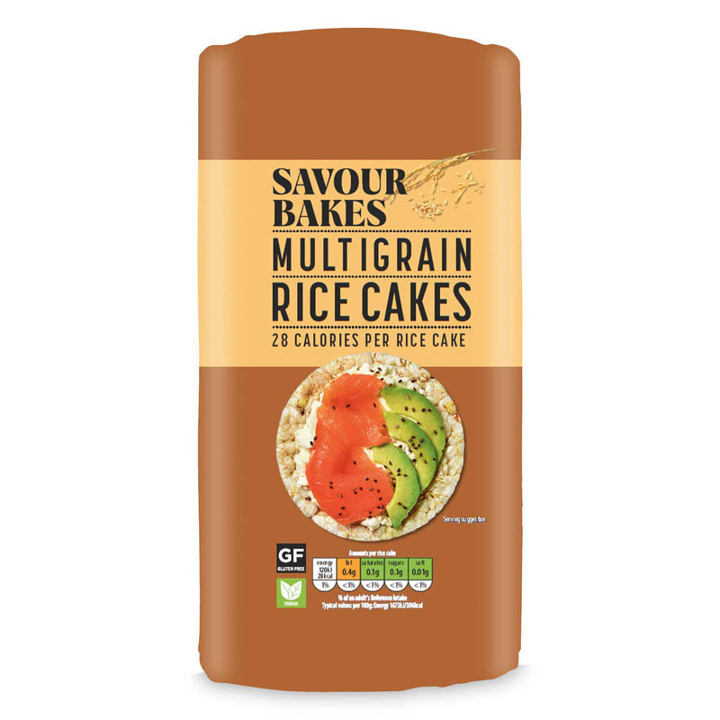 Savour Bakes multigrain rice cakes, UK version