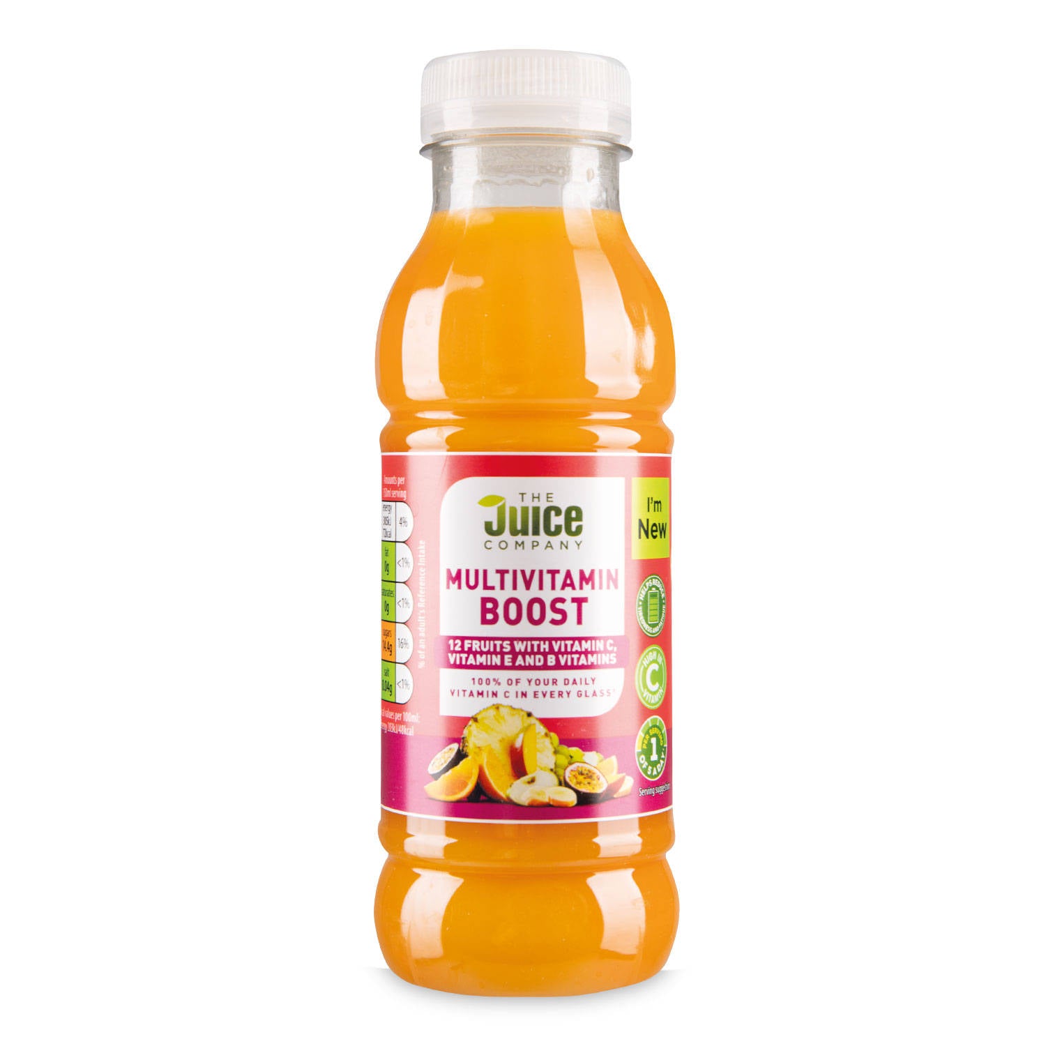 Multivitamin boost juice 330ml, UK version