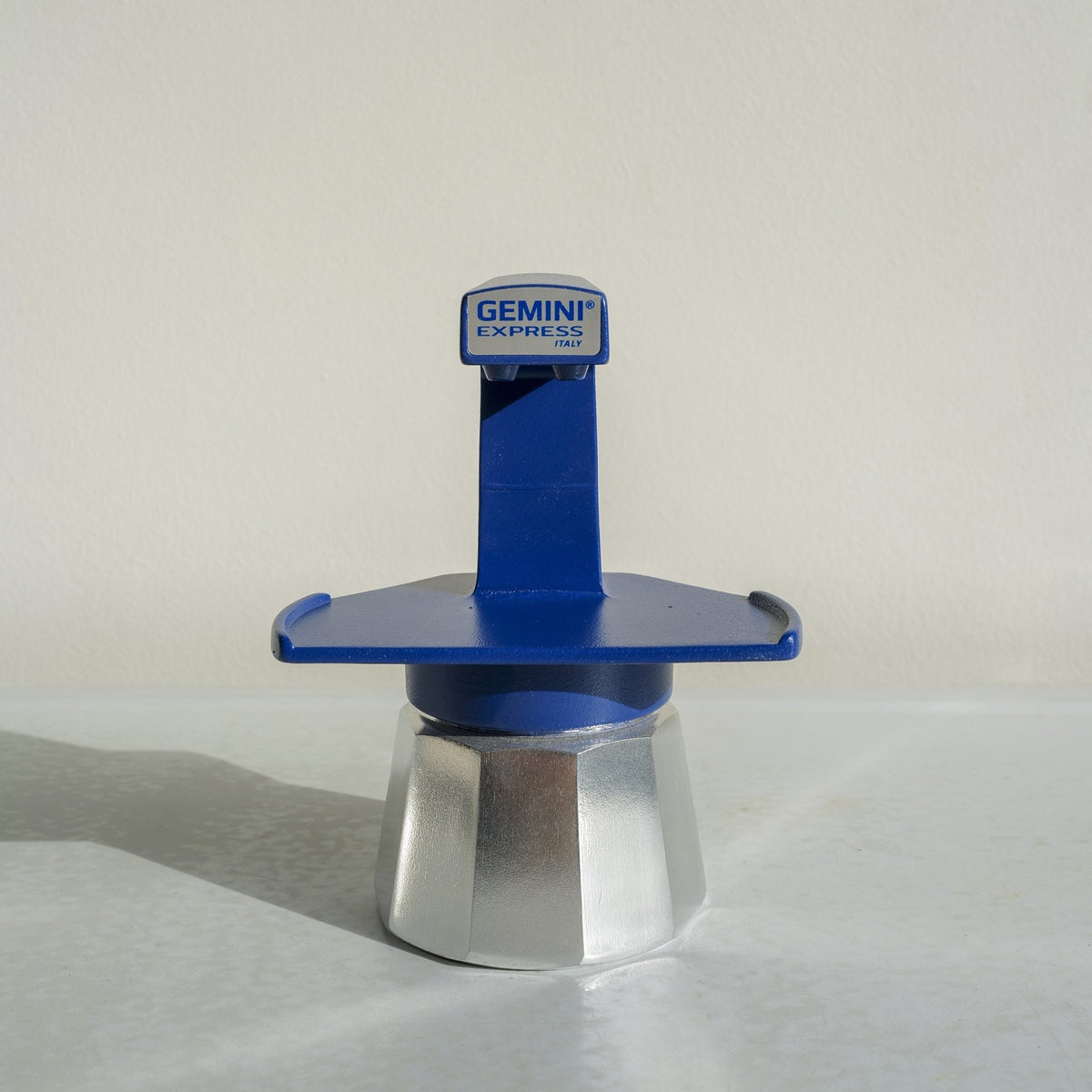 Gemini Express Moka Pot Dark Blue, UK version