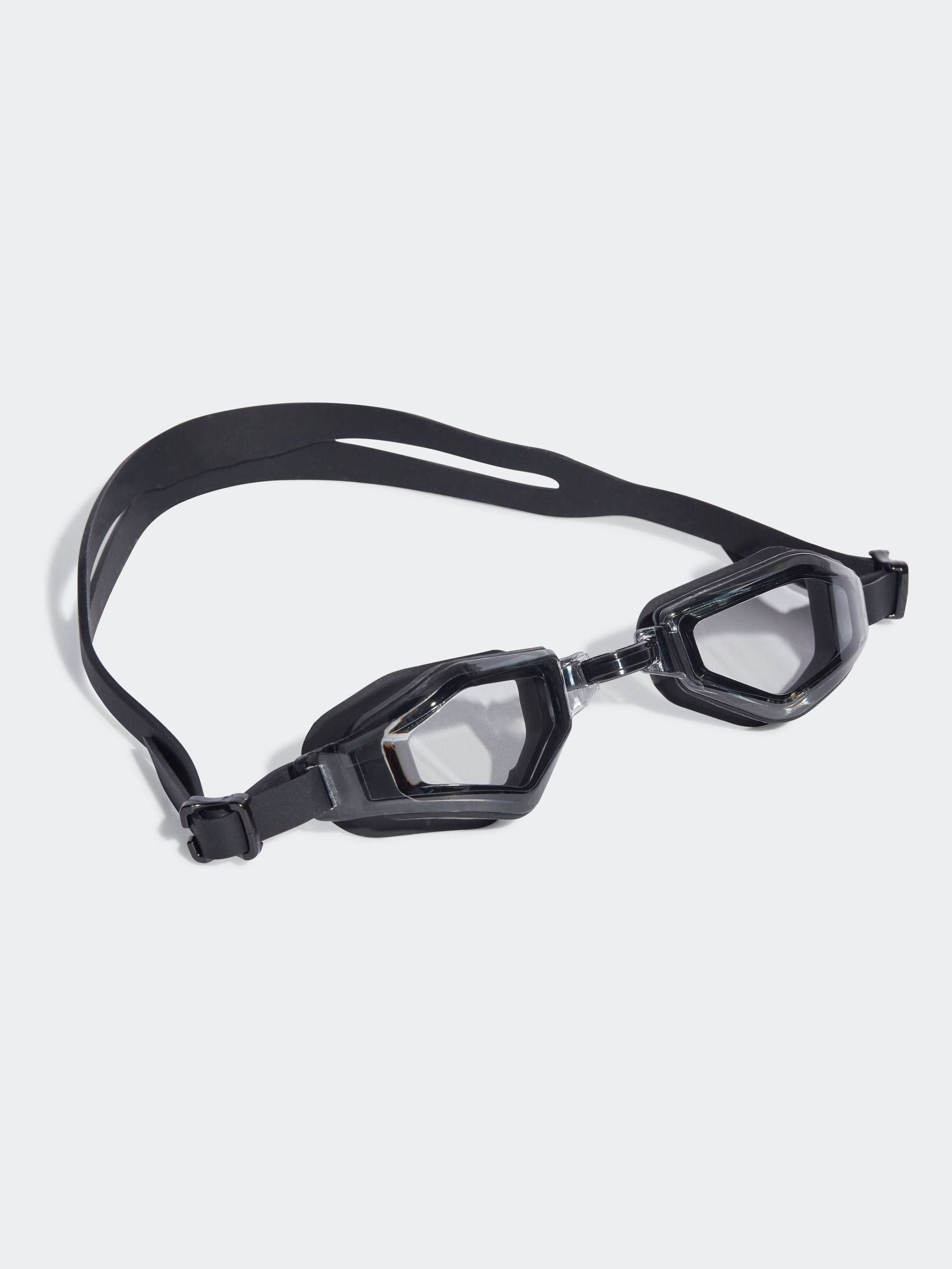 adidas black kids ripstream starter swim goggles (British brand)