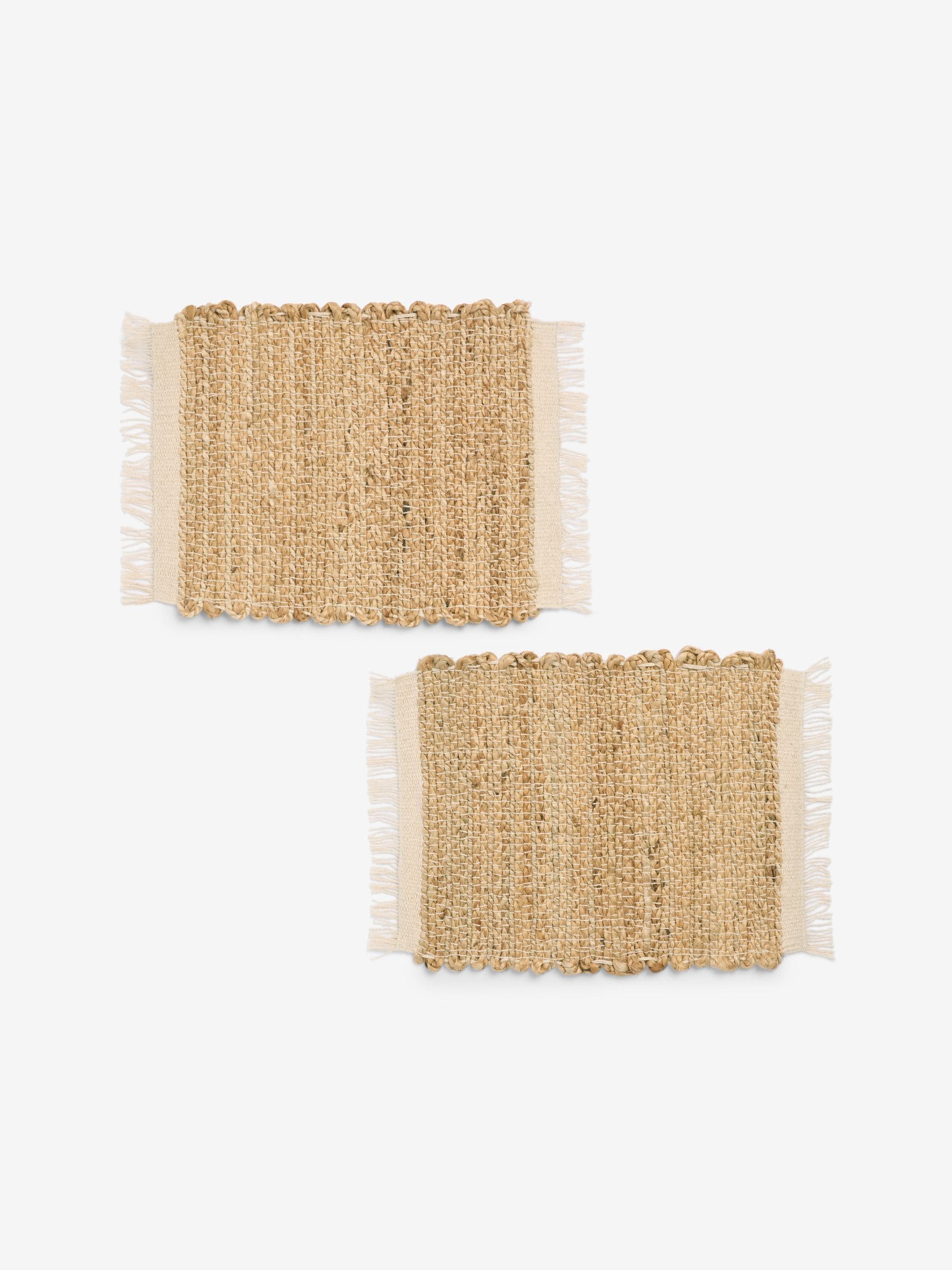 French Connection natural Watamu placemats set of 2 - British product