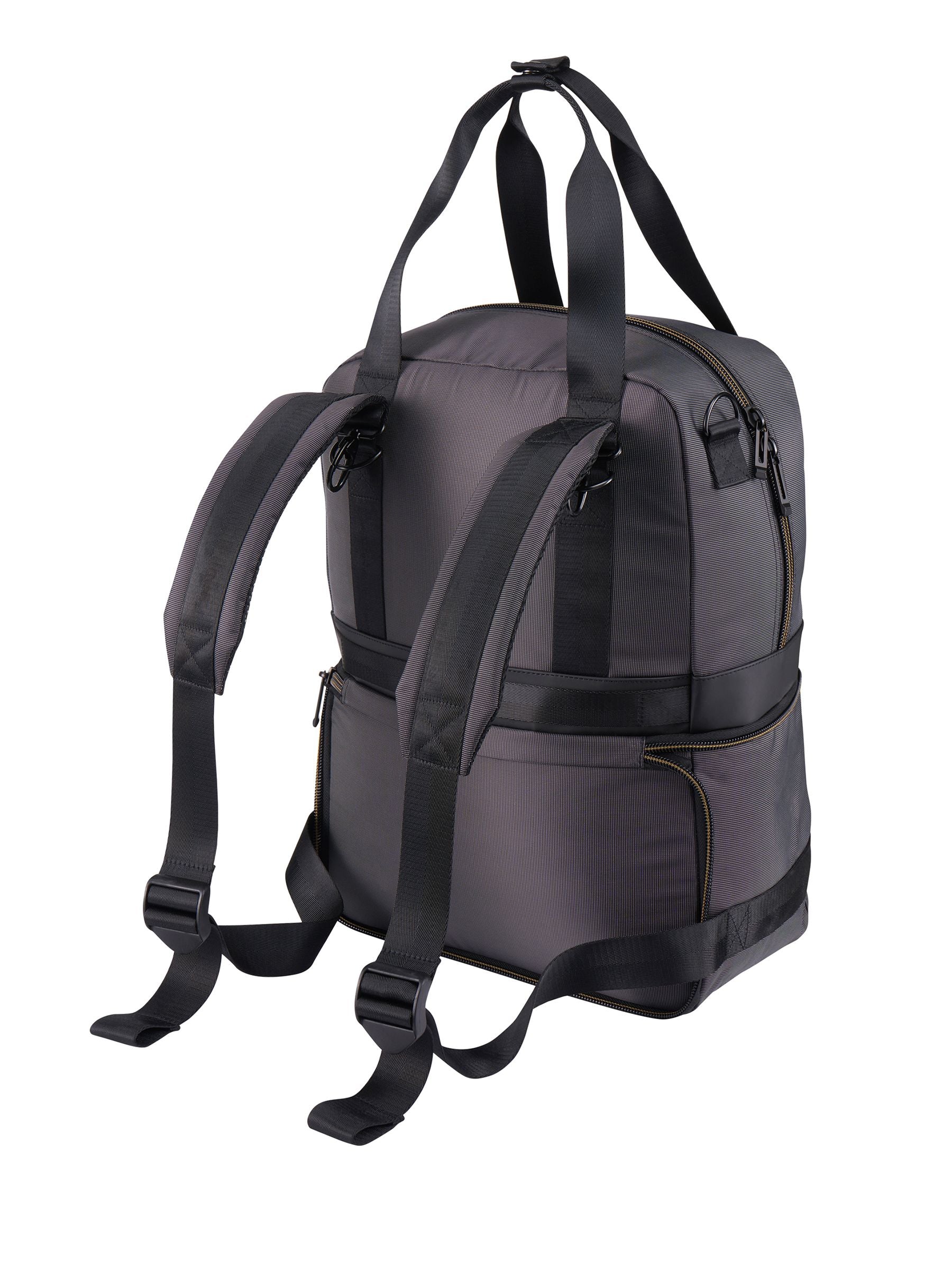 Graue, erweiterbare Kabinen-Max-Bordtasche unter dem Sitz 20-30L, importiert aus dem Vereinigten Königreich