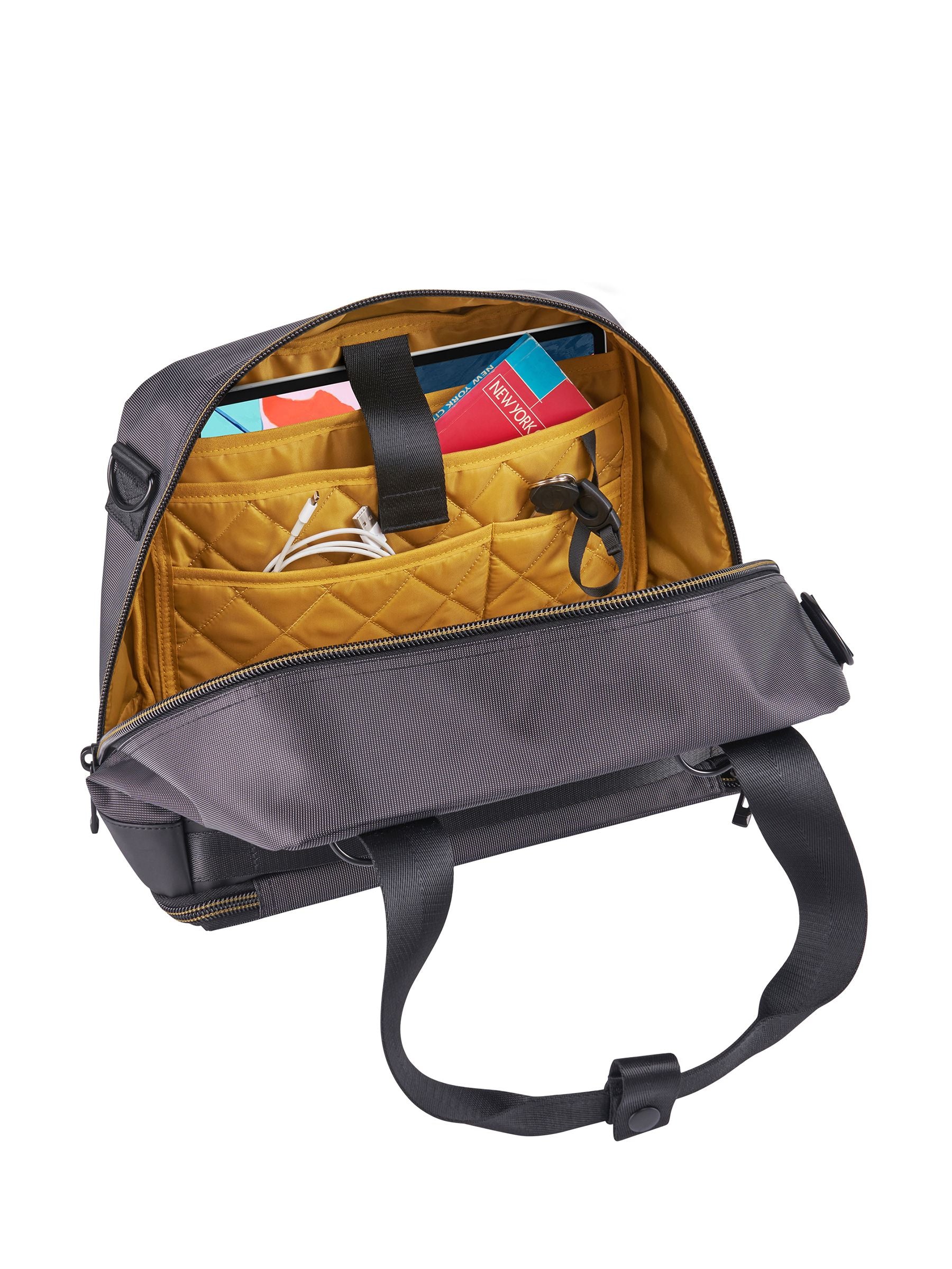Graue, erweiterbare Kabinen-Max-Bordtasche unter dem Sitz 20-30L, importiert aus dem Vereinigten Königreich