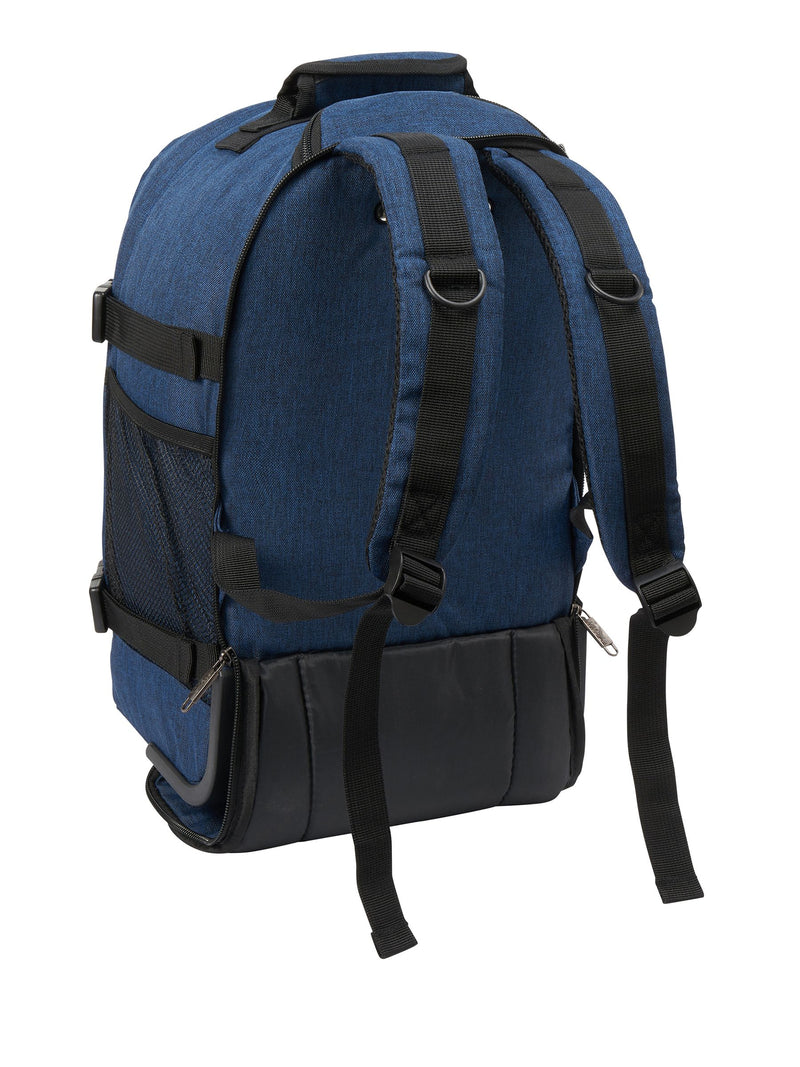 Sac à dos trolley hybride Cabin Max Metz bleu 20 litres, version UK