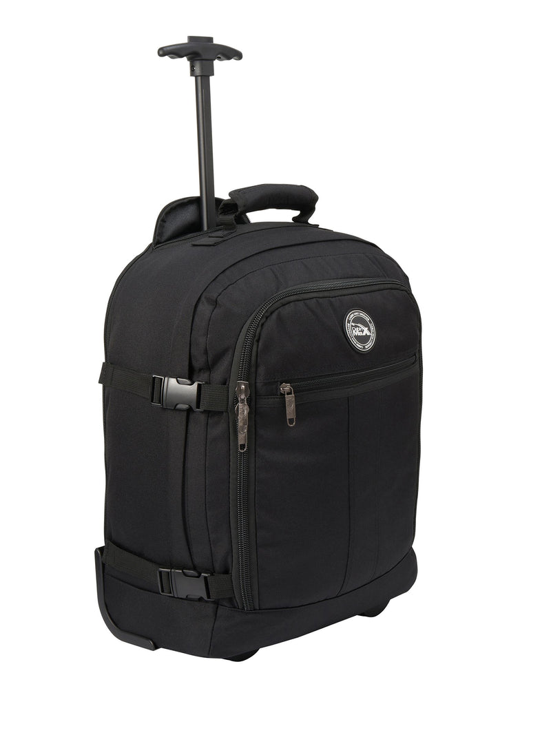 Cabin Max Metz hybrid trolley backpack 30L black, imported from the UK