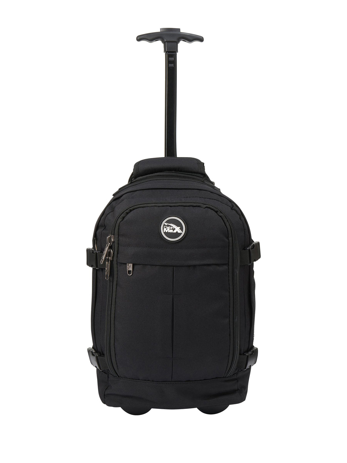 Cabin Max Black Metz Underseat Hybrid Trolley Bag and Backpack 20 Litre