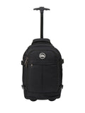 Cabin Max Black Metz Underseat Hybrid Trolley Bag and Backpack 20 Litre