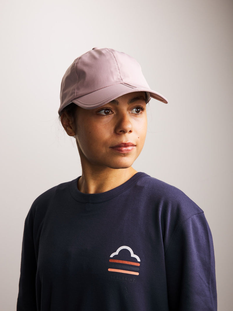 Sealskinz Cream Salle waterproof foldable peak cap (British brand)