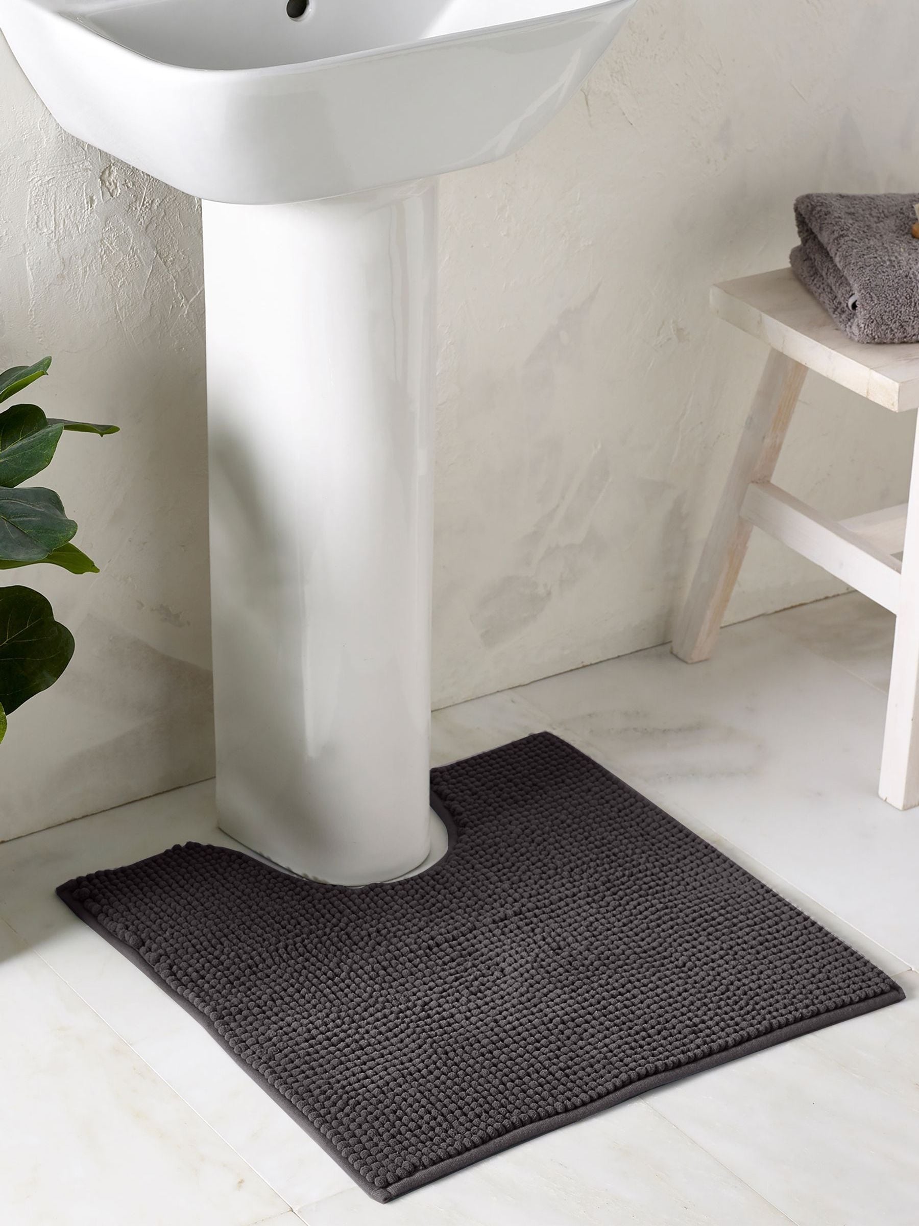 Sage Green Bobble Bath Mat