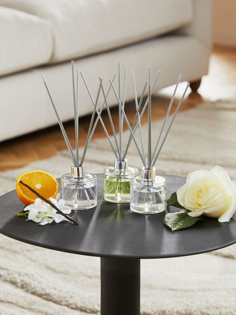 Collection Luxe Antigua Bali Miami reed diffuser set 40ml - British product