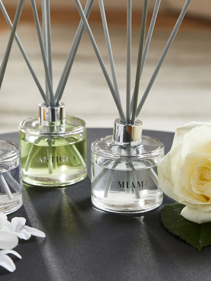 Collection Luxe Antigua Bali Miami reed diffuser set 40ml - British product