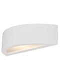 BHS white Baza wall light 30cm, imported from the UK