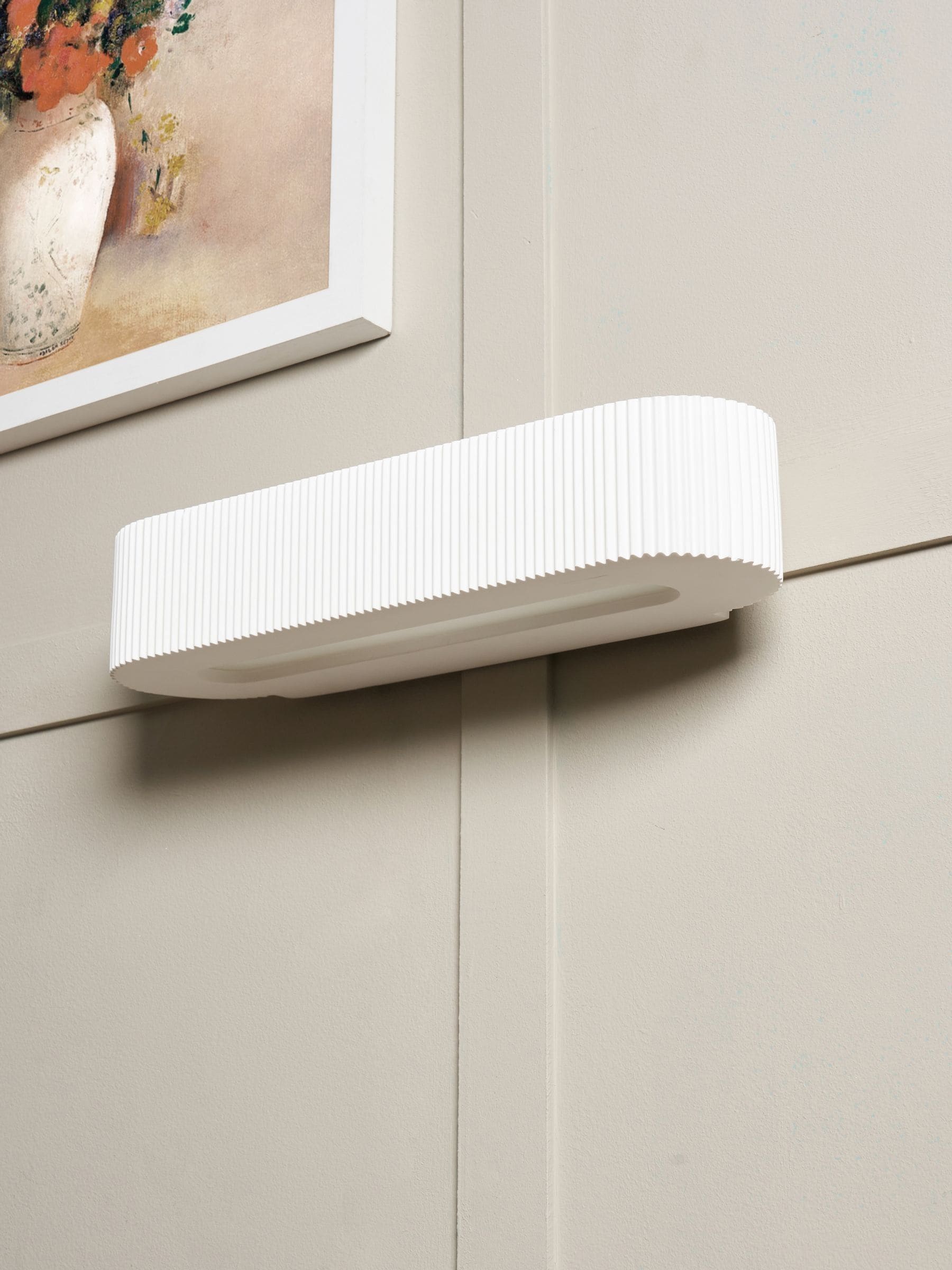 BHS Getxo paintable plaster wall uplighter (British brand)