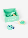 JoJo Maman Bébé nature matching game wooden shapes British brand