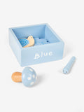 JoJo Maman Bébé nature matching game wooden shapes British brand