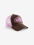 Von Dutch Animal Pink Logo Trucker Hat