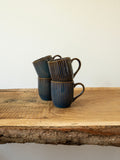 Dutch Rose Blue Sapphire Set of 4 Mini Mugs 26cl