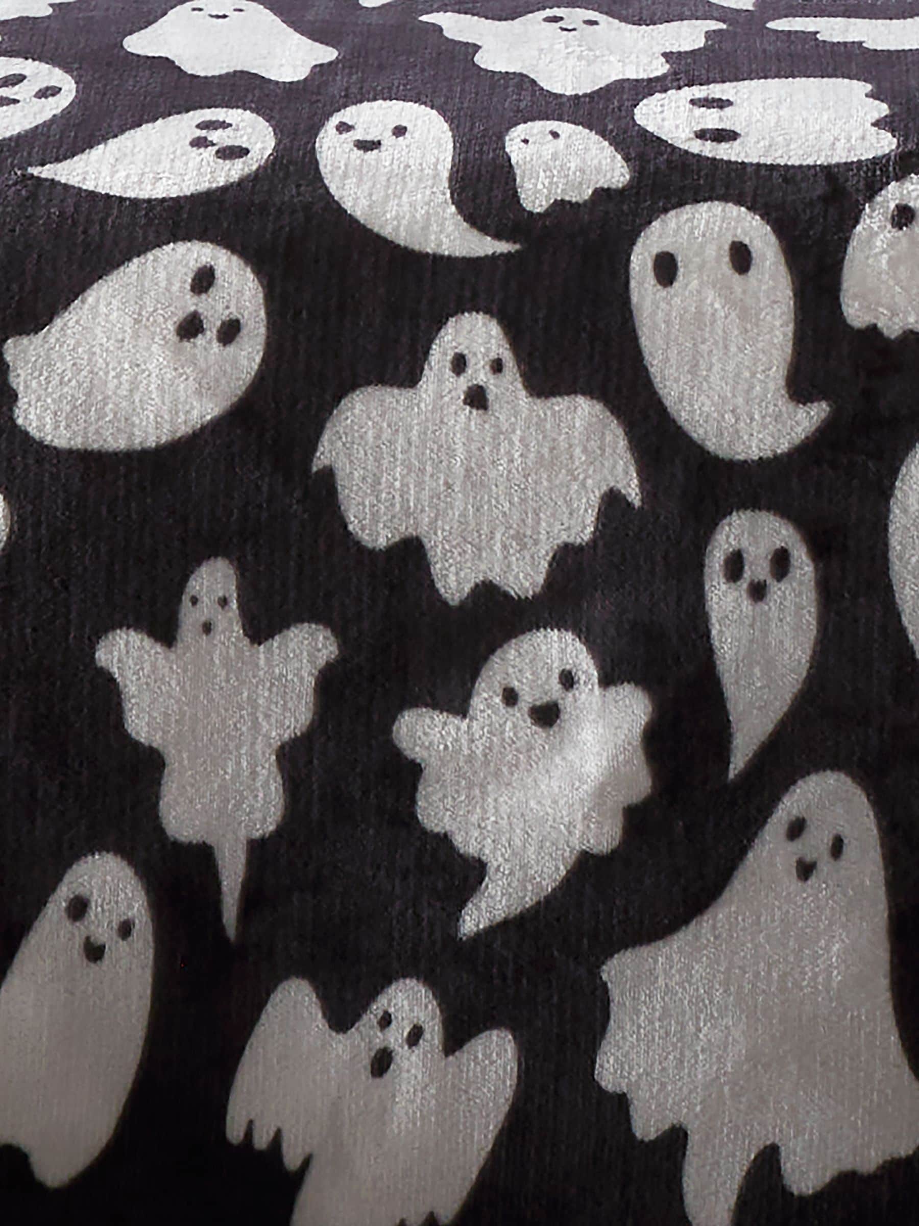 Bedlam Black Spooky Ghosts Duvet Cover Set - British product