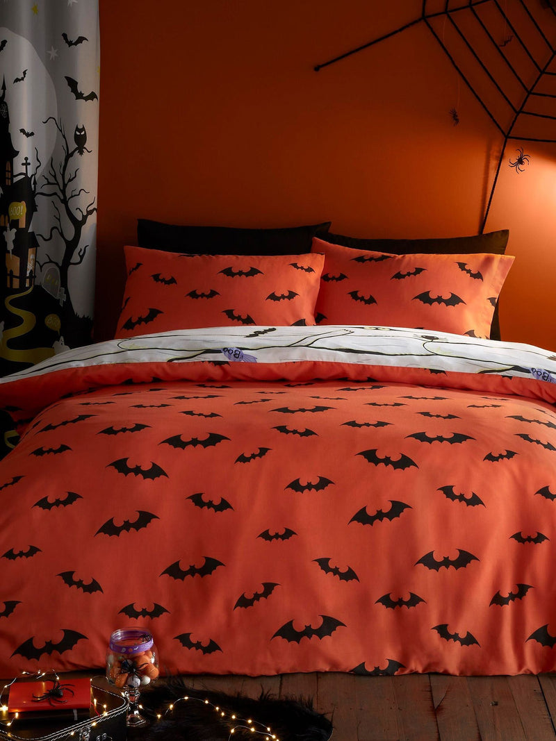 Bedlam White Mummy Glow in the Dark Duvet Cover Set - British product