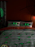 Bedlam White Mummy Glow in the Dark Duvet Cover Set - British product