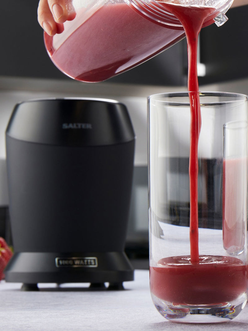 Salter black Kuro Nutripro blender and smoothie maker - British product