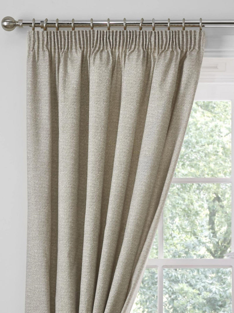 Dreams & Drapes Natural Pembrey thermal curtains 229x183cm, imported from the UK