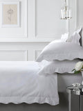 Appletree white scallop edge duvet cover set - British product