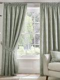 Dreams & Drapes Green Aveline pencil pleat curtains 229x183cm - British product
