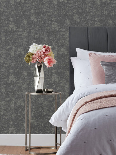 Next Riva Paoletti Grey Symphony Abstract Vinyl Wallpaper 53cm x 1050cm- Buy online at McGrocer