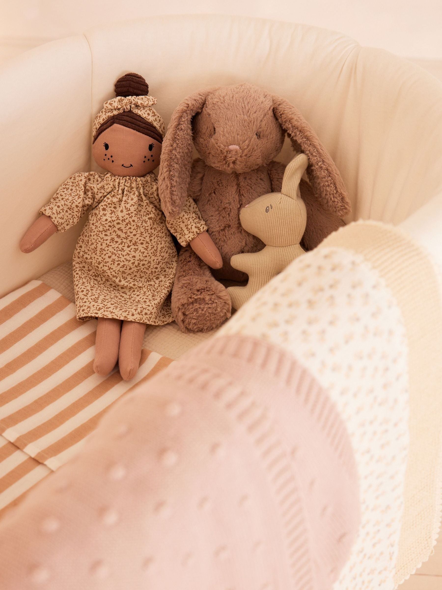 Natural Bunny plush toy 29cm, UK version