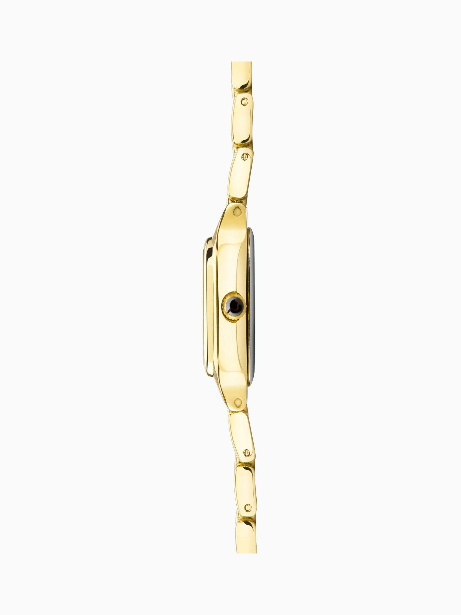 Sekonda Monica gold-tone bracelet watch with white dial (British brand)