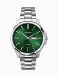 Sekonda men's silver stainless steel bracelet watch (British brand)