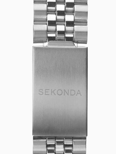 Sekonda Blå Sølv Urskive Armbåndsur Kasse 40mm