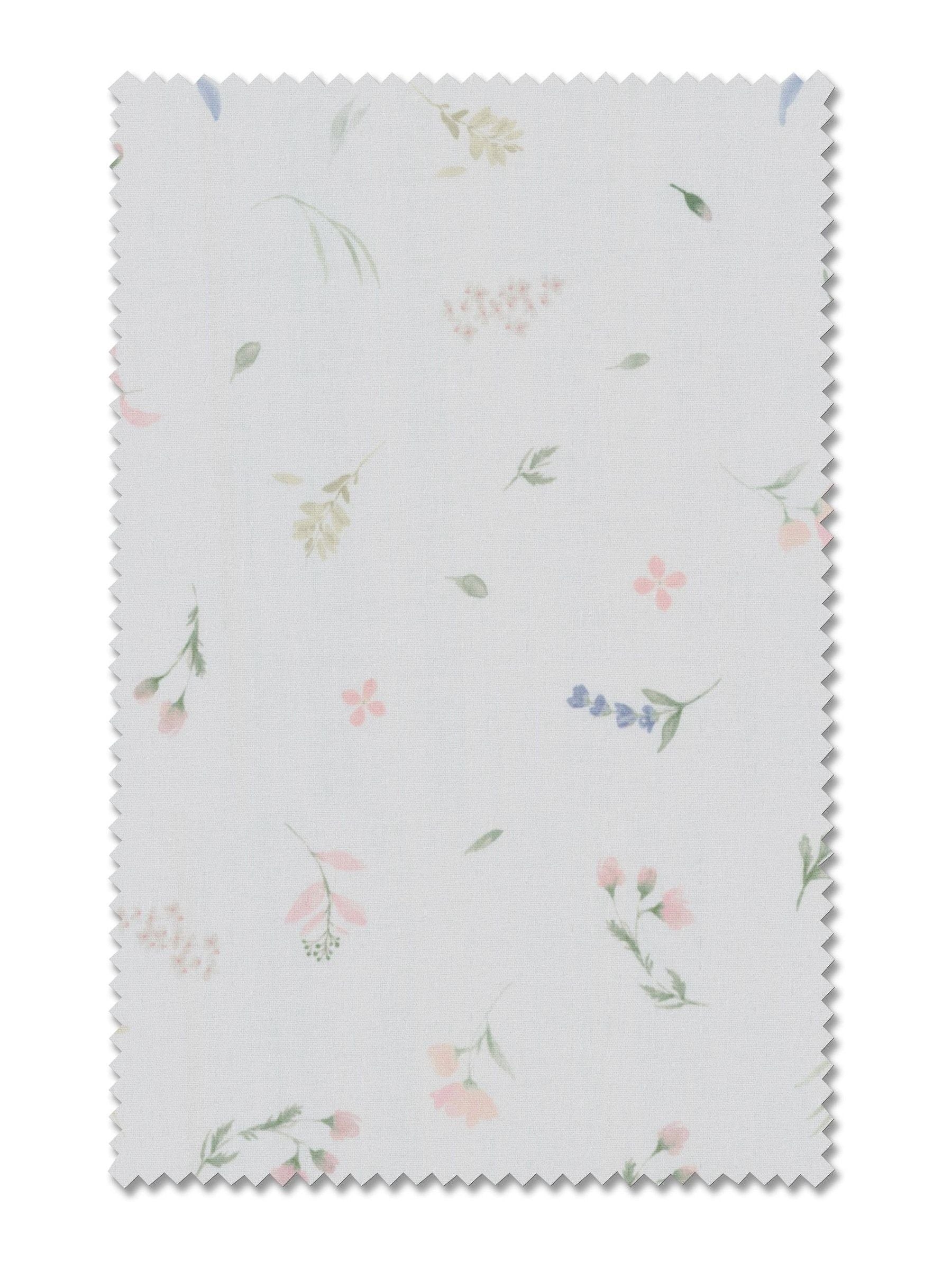 Next roman blind ditsy floral white cotton (British brand)