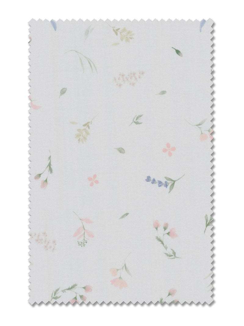 Next roman blind ditsy floral white cotton (British brand)