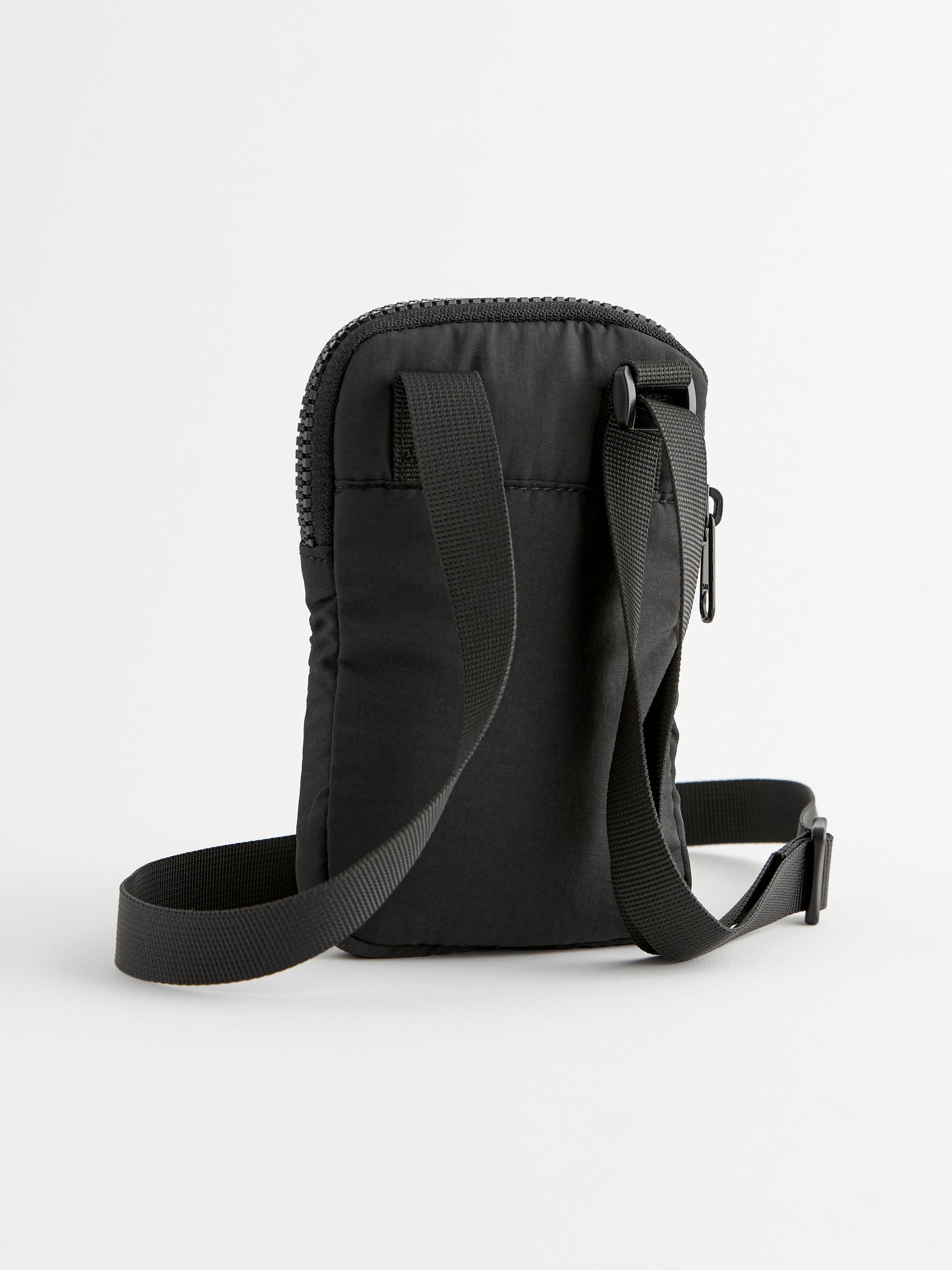 Black mobile phone bag (British brand)