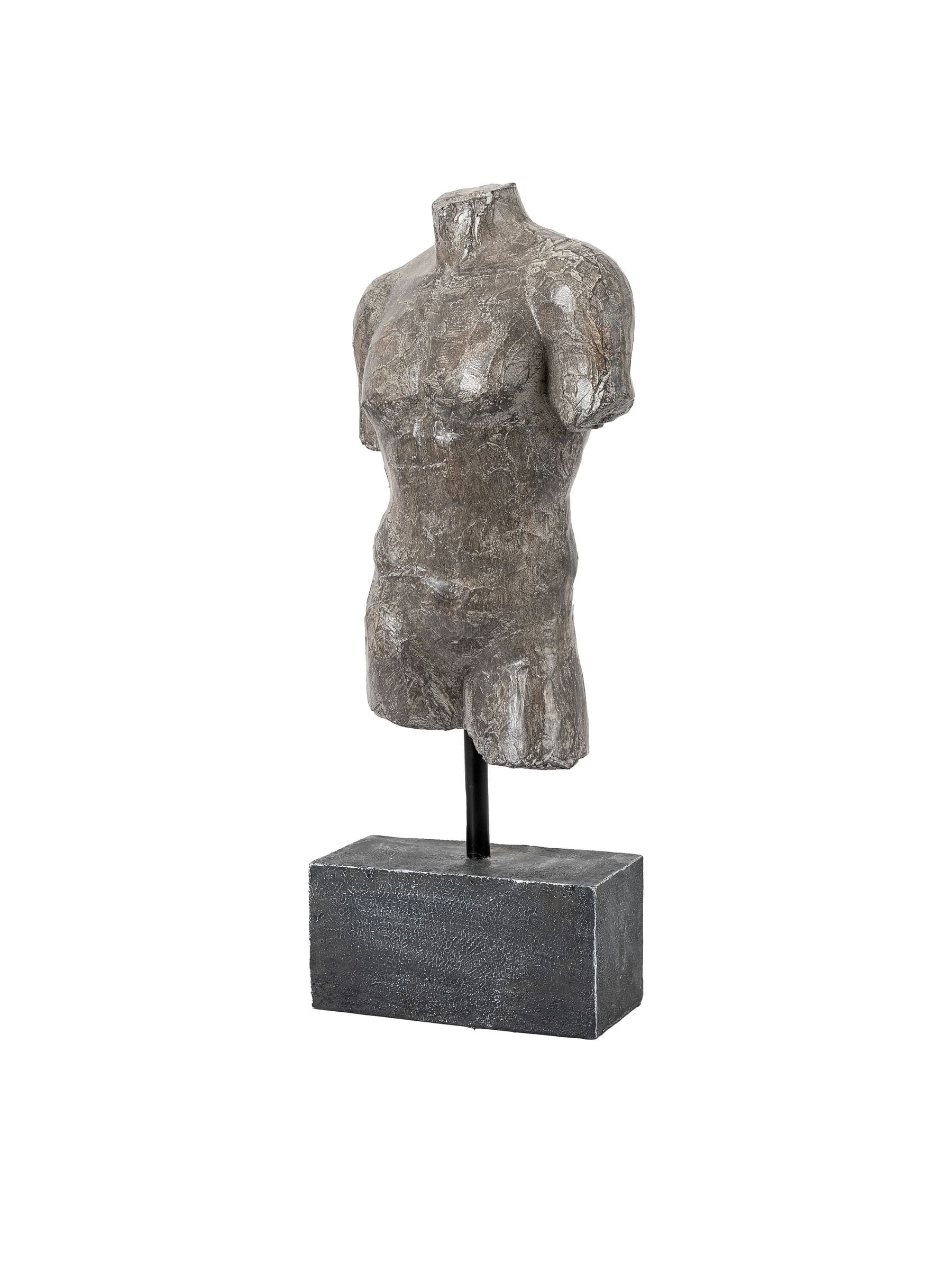 Gallery Home Grey Adonis resin sculpture, UK version