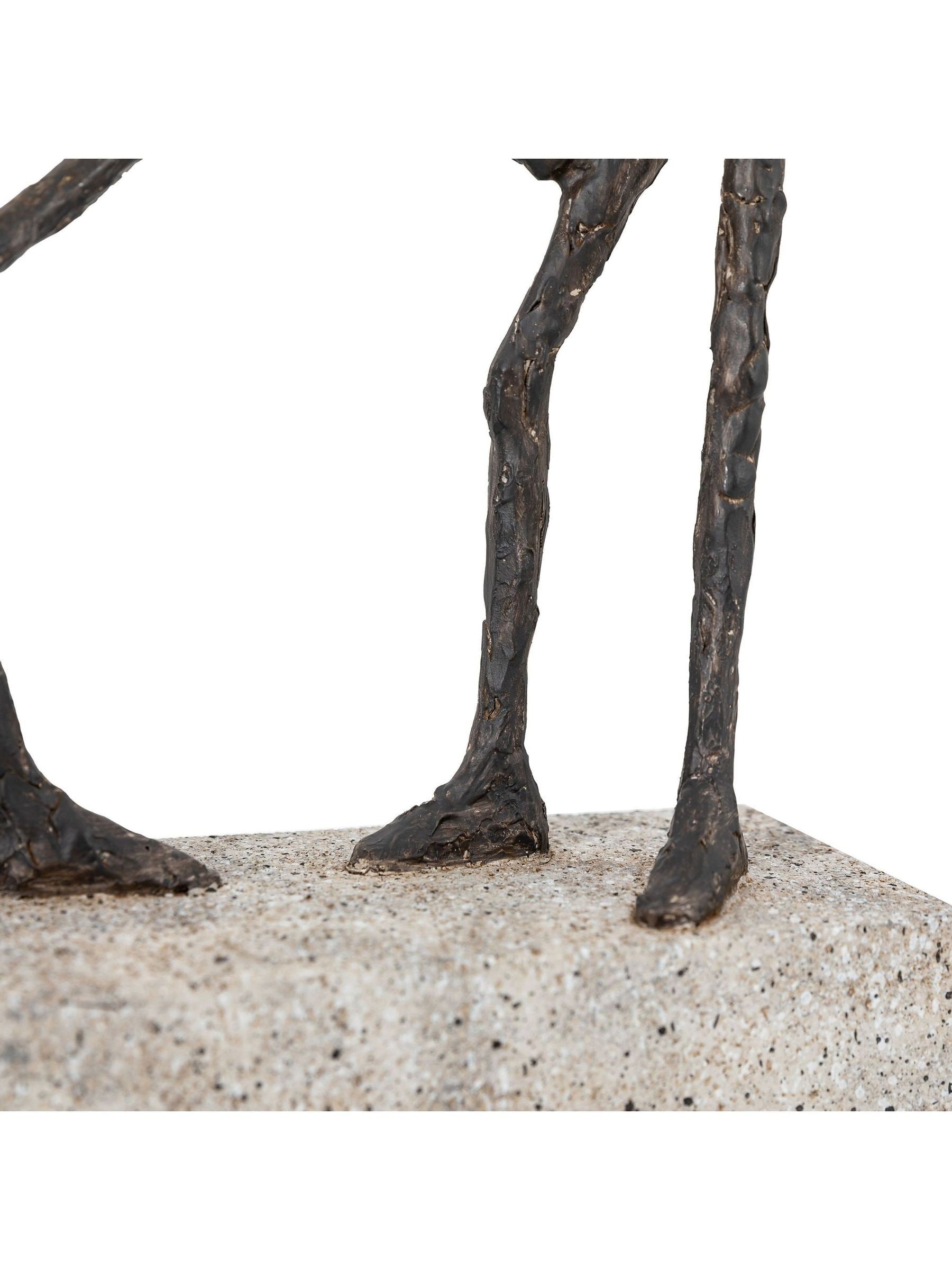 Gallery Home Black Swing Ornaments Sculpture 30cm UK version