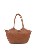 Jones Bootmaker Brown Wildrosa leather shoulder bag - British product